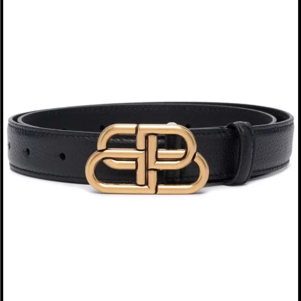 Balenciaga Embossed Belt